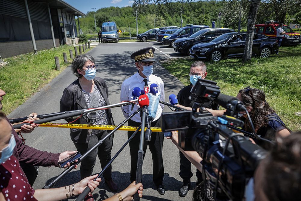 Der Präfekt der Dordogne, Frédéric Périssat (Bild: Thibaud Moritz/AFP)