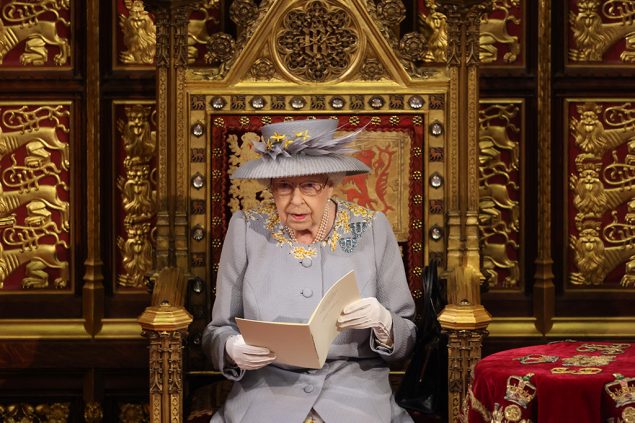Queen eröffnet britisches Parlament (Bild: Chris Jackson/Pool/AFP)