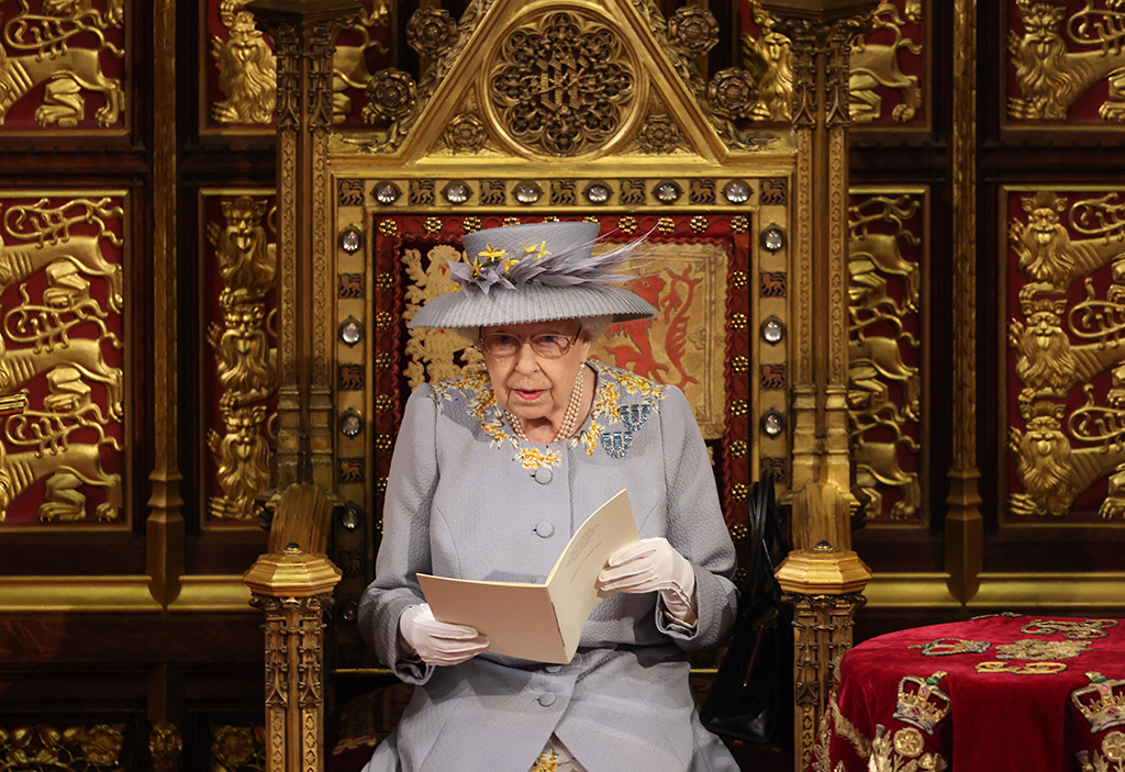 Queen eröffnet britisches Parlament (Bild: Chris Jackson/Pool/AFP)
