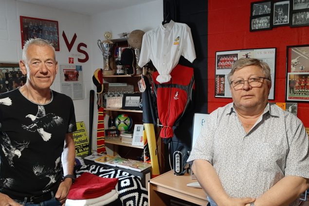 Reinhold Backes und René Hartmann (Bild: Cristophe Ramjoie/BRF)