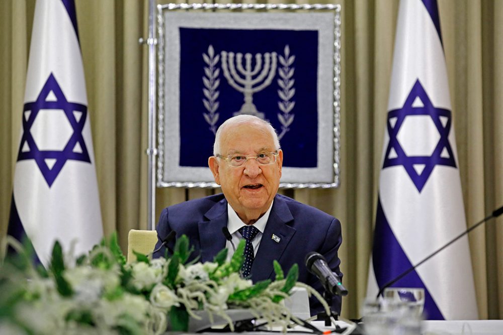 Israels Präsident Reuven Rivlin (Archivbild: Amir Cohen/AFP)