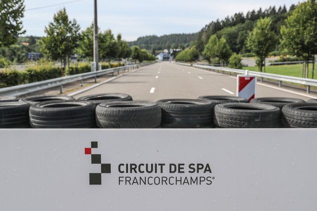 Formel 1 Grand Prix Von Spa Francorchamps Mit Publikum