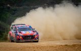 Ott Tänak/Martin Järveoja bauen die Führung aus (Bild: Fabien Dufour/Hyundai Motorsport)