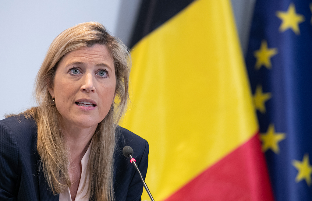 Innenministerin Annelies Verlinden (Bild: Benoit Doppagne/Belga)