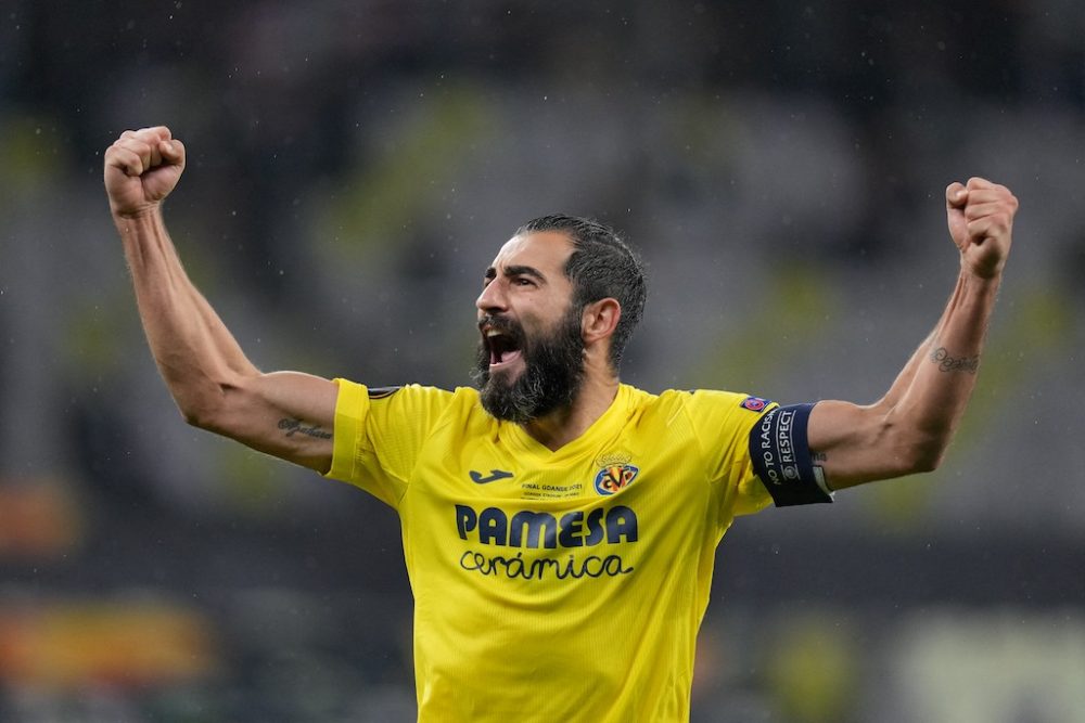 Raul Albiol traf wie alle Spieler von Villarreal vom Elfmeterpunkt (Bild: Michael Sohn/AFP)