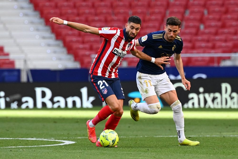 Yannick Carrasco wird spanischer Meister mit Atletico Madrid (Bild: Gabriel Bouys/AFP)