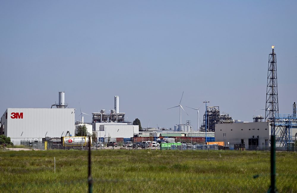 Chemieunternehmen 3M in Zwijndrecht (Bild: Eric Lalmand/Belga)