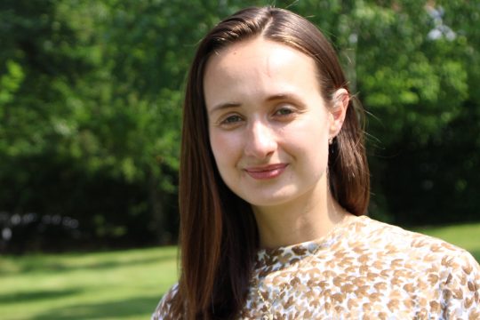 Brenda Guesnet, stellvertretende Direktorin des Ikob (Bild: Lena Orban/BRF)