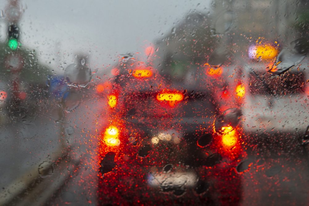 Unwetter und starker Regen in Brüssel (Bild: Nicolas Maeterlinck/Belga)