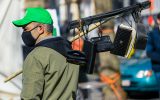 Protestaktion der Gewerkschaften im März in Brüssel (Archivbild: Laurie Dieffembacq/Belga)