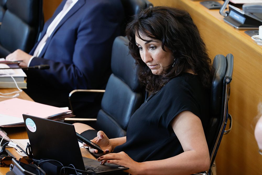 Die wallonische PS-Politikerin Christie Morreale (Bild: Bruno Fahy/Belga)