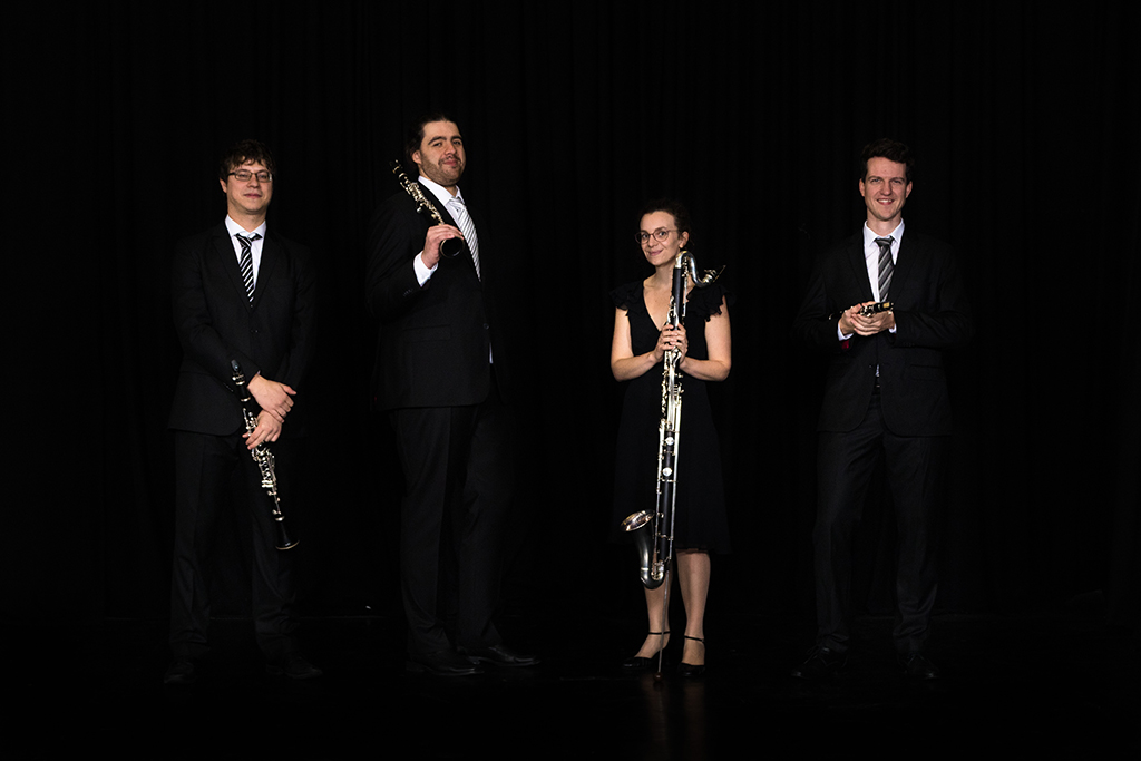 Das Klarinetten-Quartett Clarnival (Bild: Alexandre Mhiri)