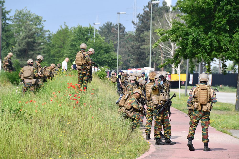 Die Suche nach Conings wurde am Freitag fortgesetzt (Bild: Pino Misuraca/Belga)