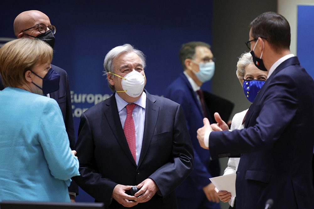 EU-Gipfel (Bild: Olivier Matthys/Pool/AFP)