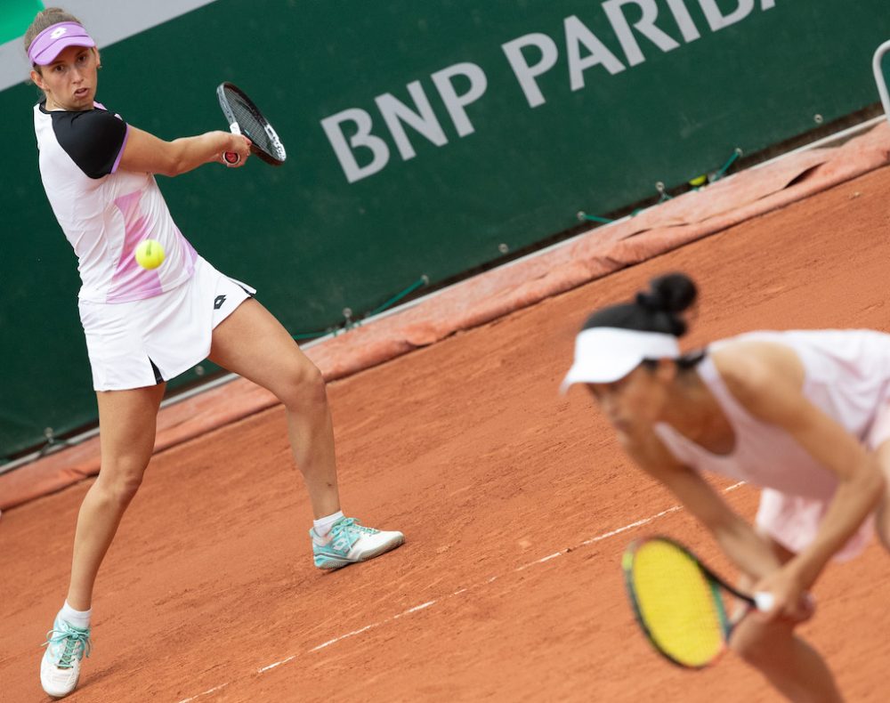 Mertens und Hsieh bei den French-Open (Bild: Benoit Doppagne/Belga)