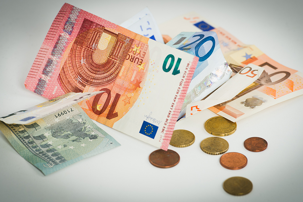 Euro-Bargeld (Illustrationsbild: Aline Brugmans/Belga)