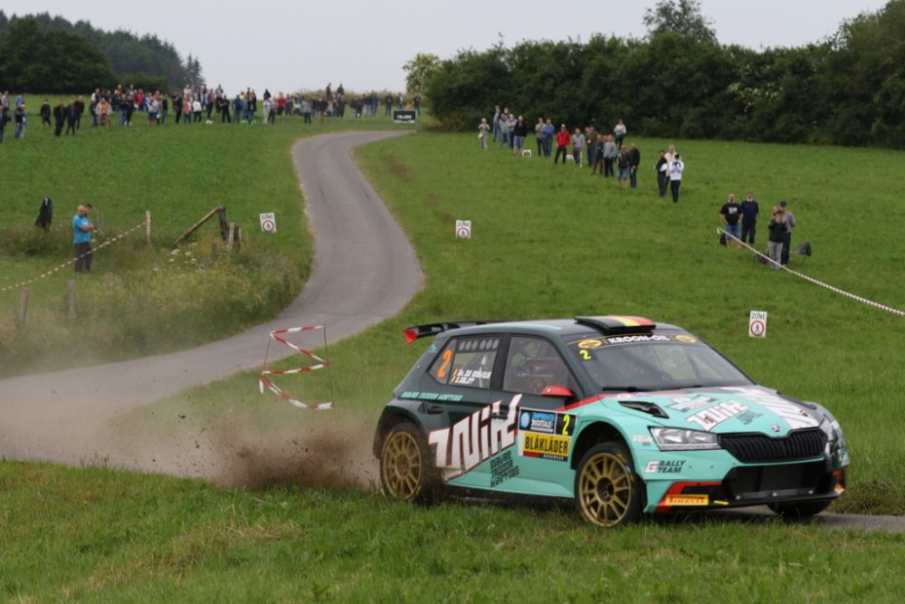 Ghislain de Mévius gewinnt die South Belgian Rallye (Bild: BRC)