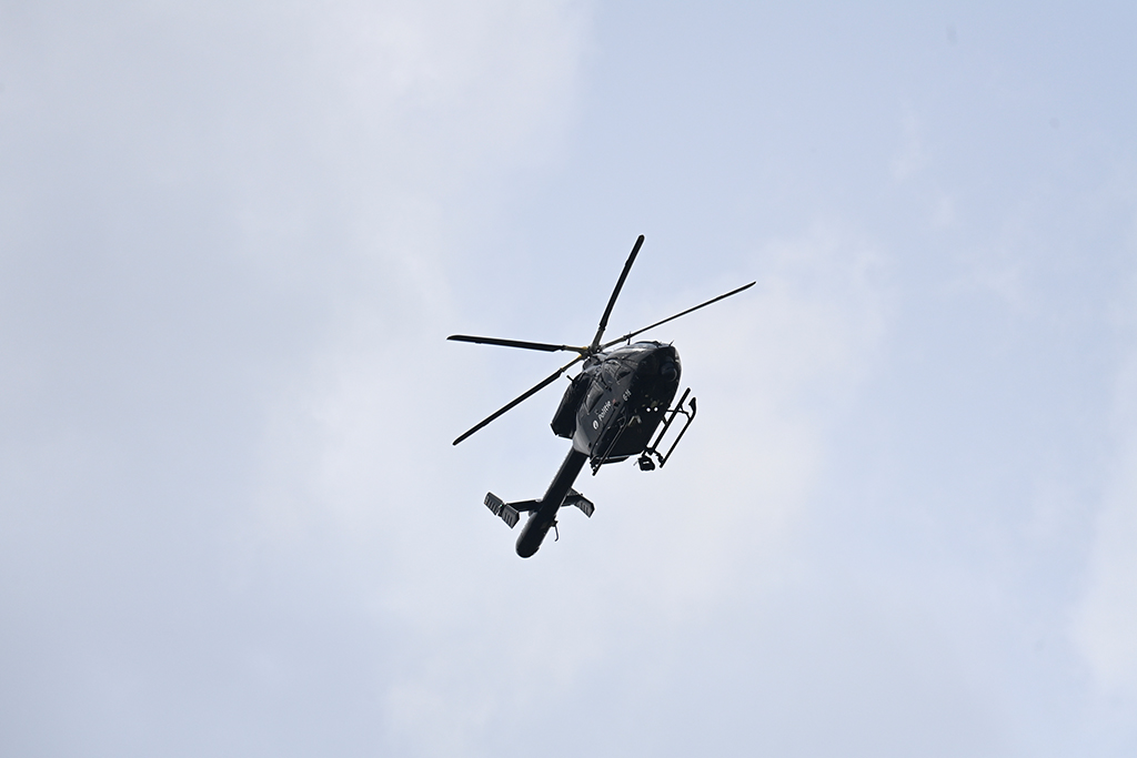 Helikopter der Polizei (Archivbild: Dirk Waem/Belga)