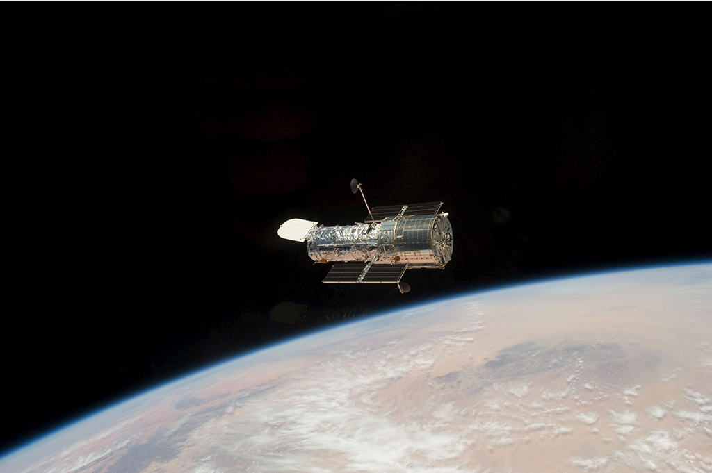 Das Weltraumteleskop Hubble (Bild: Nasa/EPA)