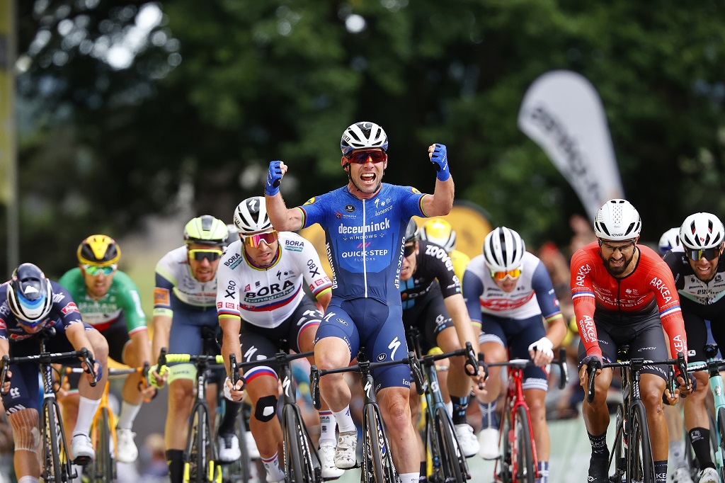 Tour de France: Cavendish gewinnt - Van Moer auf den ...