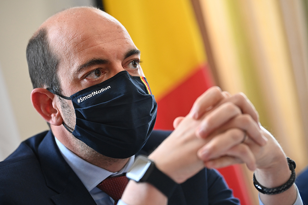 Staatssekretär Mathieu Michel (Bild: David Stockman/Belga)