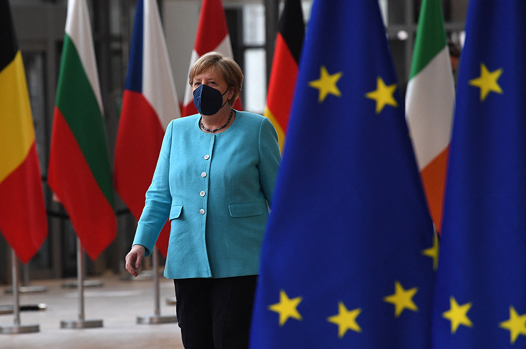 Deutschlands Bundeskanzlerin Angela Merkel beim letzten EU-Gipfel ihrer Politiker-Karriere in Brüssel (Bild: John Thys/AFP/Pool)