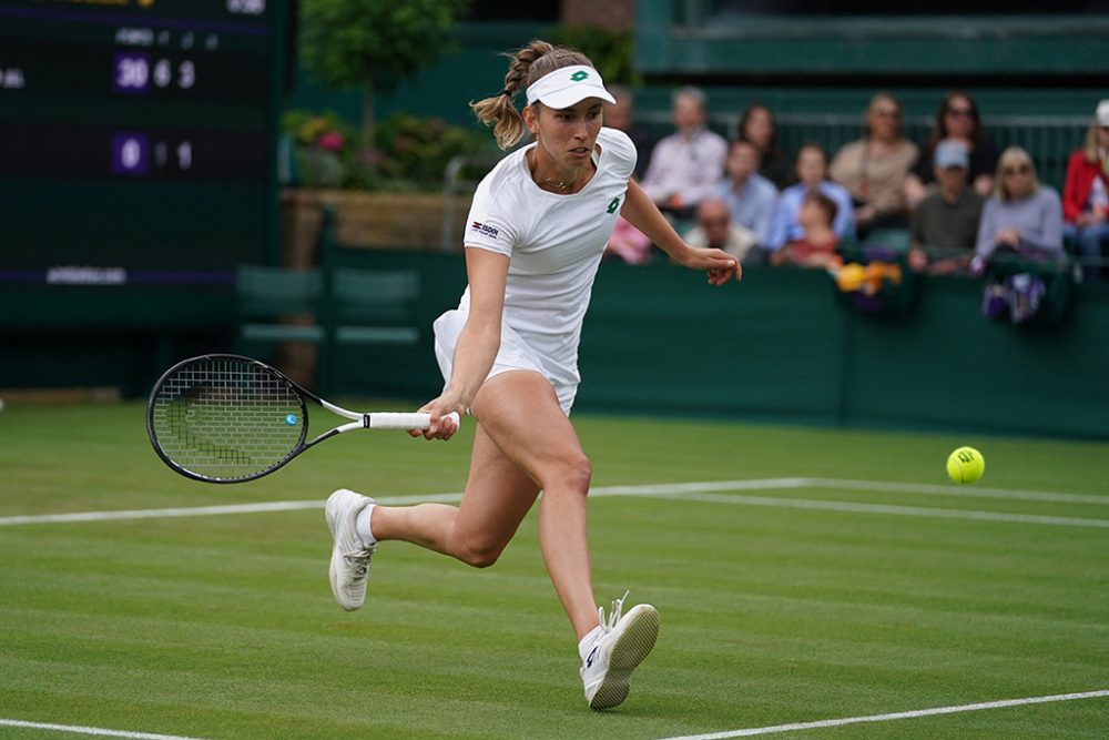 Elise Mertens (Bild: Adam Davy/Pool/AFP)