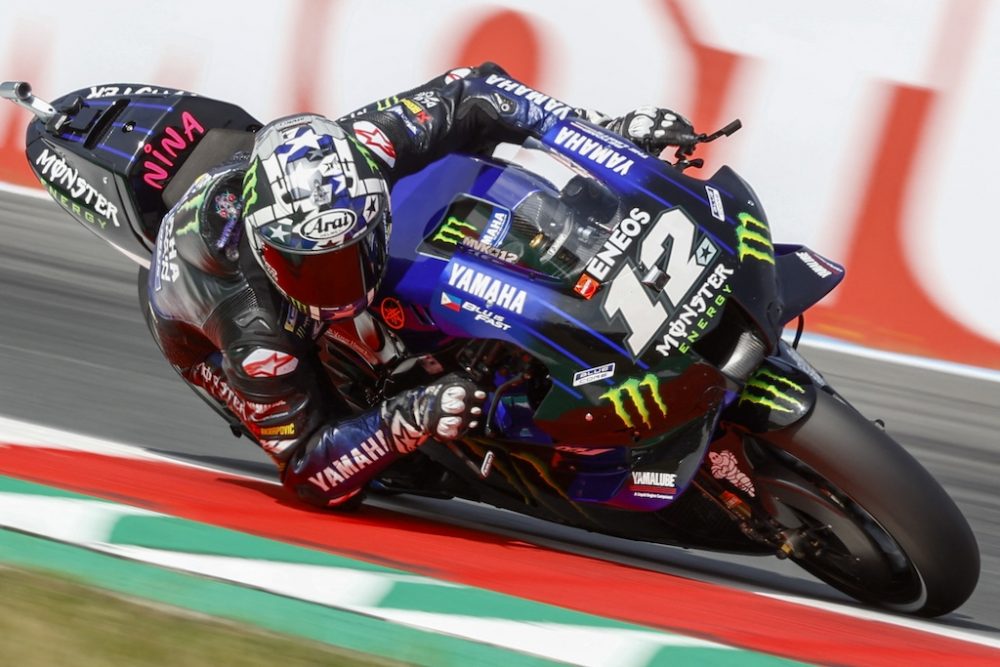 Maverick Vinales startet von der Pole (Bild: Vincent Jannink/AFP)