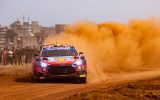 Thierry Neuville/Martijn Wydaeghe bei Showprüfung am Donnerstag (Bild: Fabien Dufour/Hyundai Motorsport)