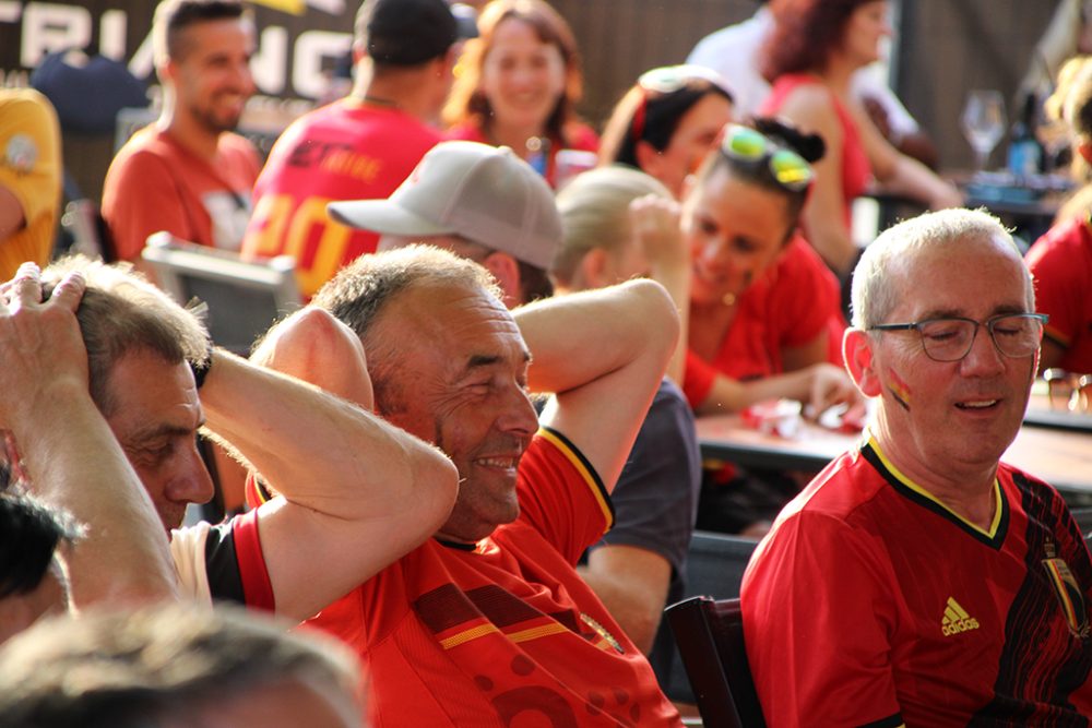 Public Viewing in St. Vith (Bild: Robin Emonts/BRF)