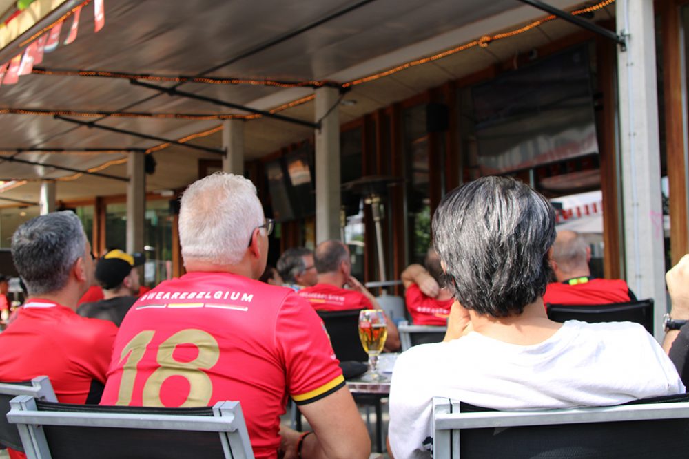 Public Viewing in St. Vith (Bild: Robin Emonts/BRF)