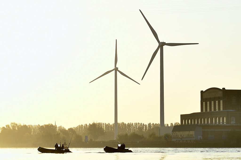 Die Schelde bei Zwijndrecht (Archivbild: Eric Lalmand/Belga)