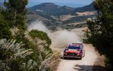 Dani Sordo/Borja Rozada lagen vor dem Ausfall auf Platz zwei (Bild: Fabien Dufour/Hyundai Motorsport)