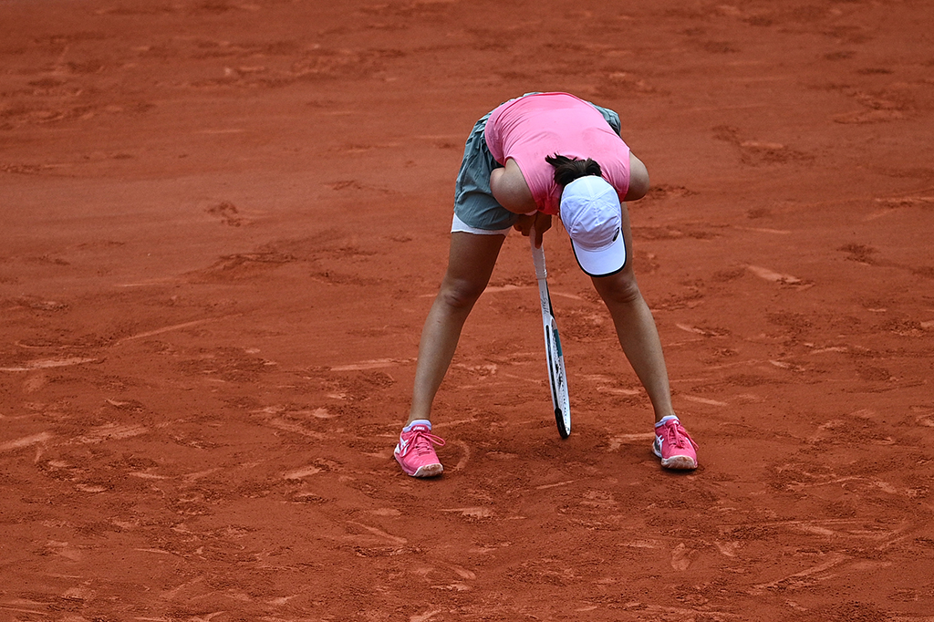 Iga Swiatek bei den French Open ausgeschieden (Bild: Christophe Archambault/AFP)