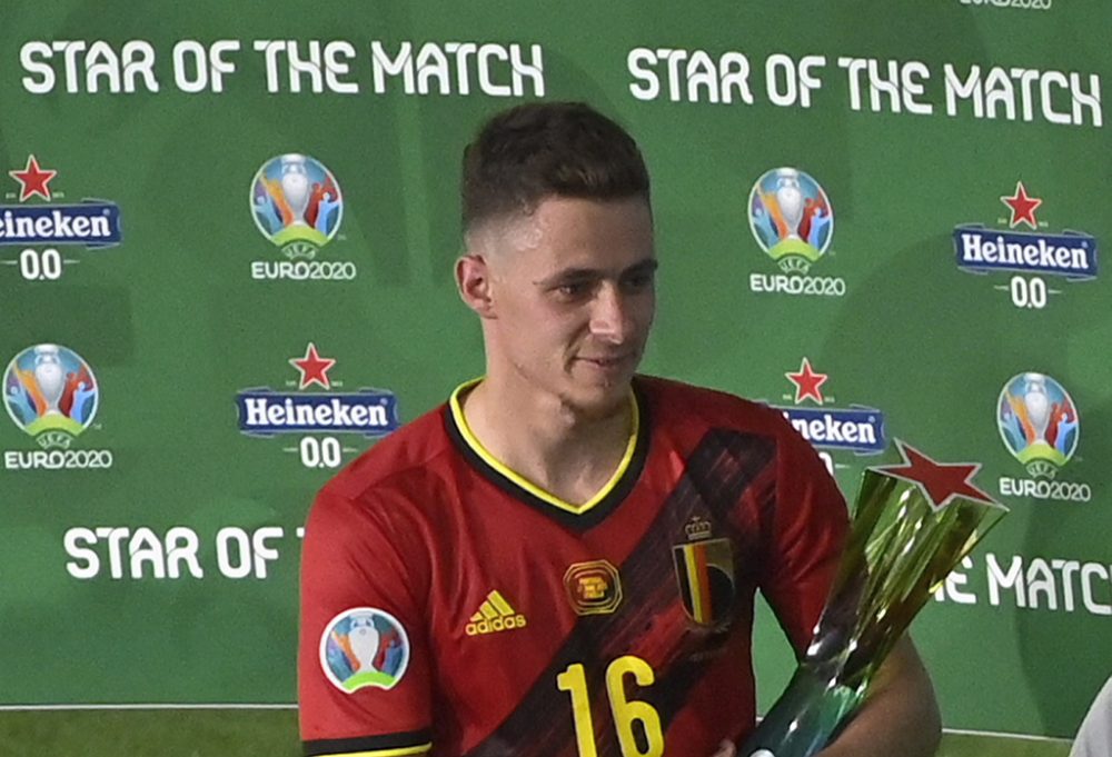 Thorgan Hazard hat Belgien ins Viertelfinale geschossen (Bild: Dirk Waem/Belga)