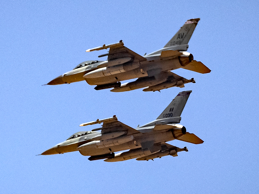 F-16 Kampfjets der US Air Force