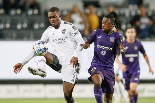 Julien Ngoy sorgte oft für Gefahr vor dem Anderlechter Tor (Bild: Bruno Fahy/Belga)