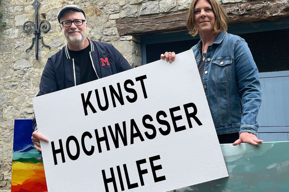 Das Atelier Schoenen macht mit bei der Kunst-Hochwasser-Hilfe (Bild: Veranstalter)