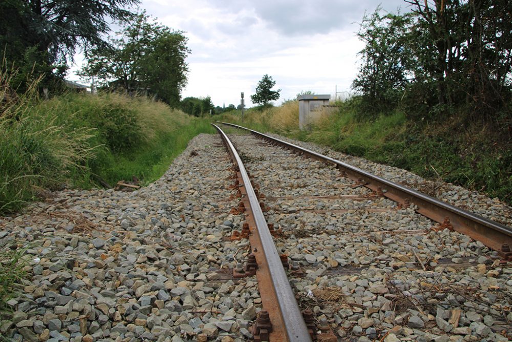 Bahnarbeiten in Raeren und Eupen (Bild: Robin Emonts/BRF)