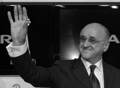 Alfred Biolek im Februar 2008 (Archivbild: John MacDougall/AFP)