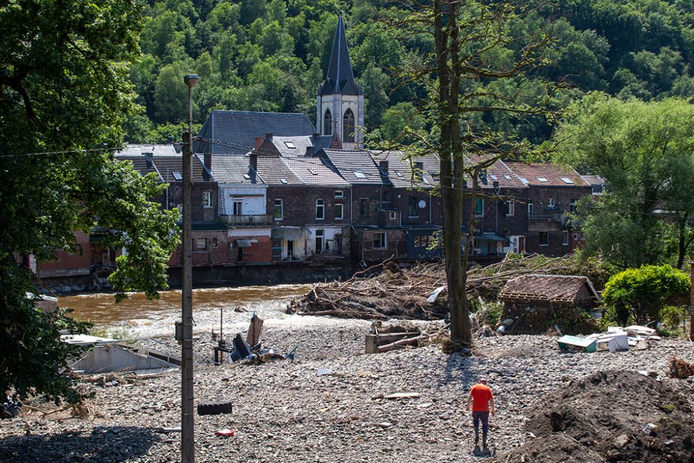 Chaudfontaine am 18. Juli (Bild: Nicolas Maeterlinck/Belga)