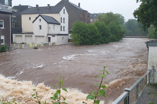 Eupen Unterstadt Eupen Unterstadt am 15. Juli 2021