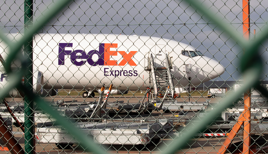 Fedex-Maschine am Liège Airport (Bild: Benoit Doppagne/Belga)
