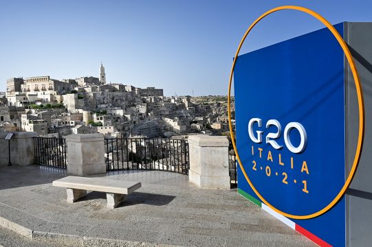G20-Treffen in Italien (Bild: Alberto Pizzoli/AFP)