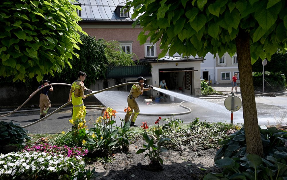 Hochwasserkatastrophe in Österreich (Bild: Barbara Gindl/APA/AFP)