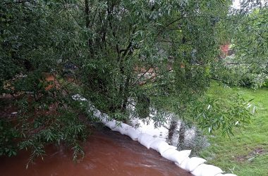 Hochwasser in Raeren (Bild: Melanie Ganser/BRF)