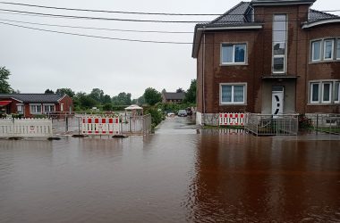 Hochwasser in Raeren (Bild: Melanie Ganser/BRF)