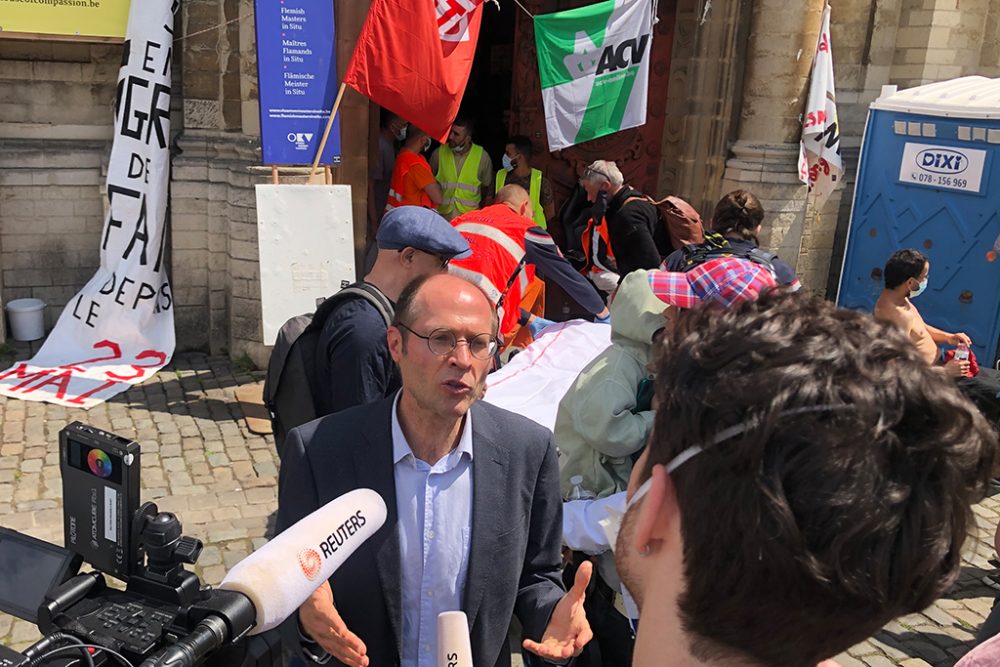 Olivier De Schutter, der Berichterstatter der Vereinten Nationen (Bild: Nils Quintelier/Belga)