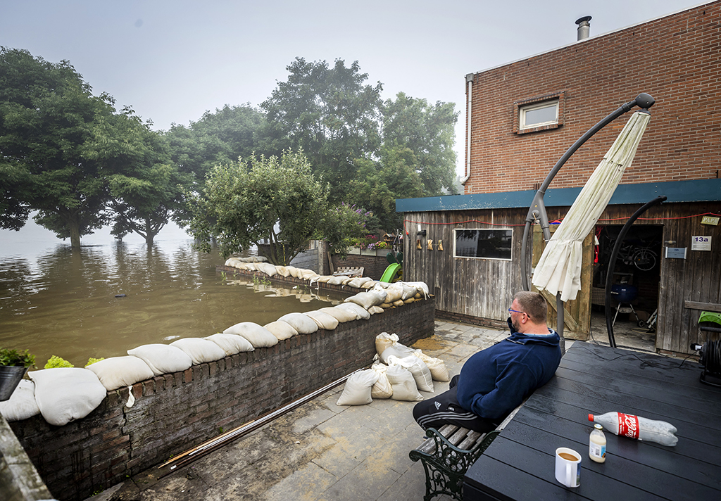 Niederländisch-Limburg nach dem Hochwasser