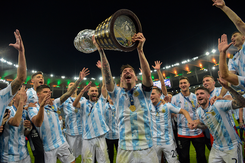 Argentinien gewinnt Finale der Copa América (Bild: Carl De Souza/AFP)